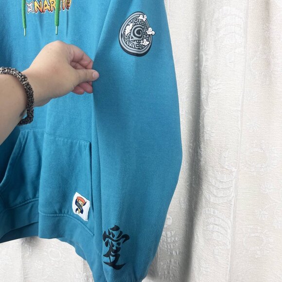 Teenage Mutant Ninja Turtles x Naruto Group Shot Hoodie BoxLunch women XL TMNJ - Picture 8 of 15